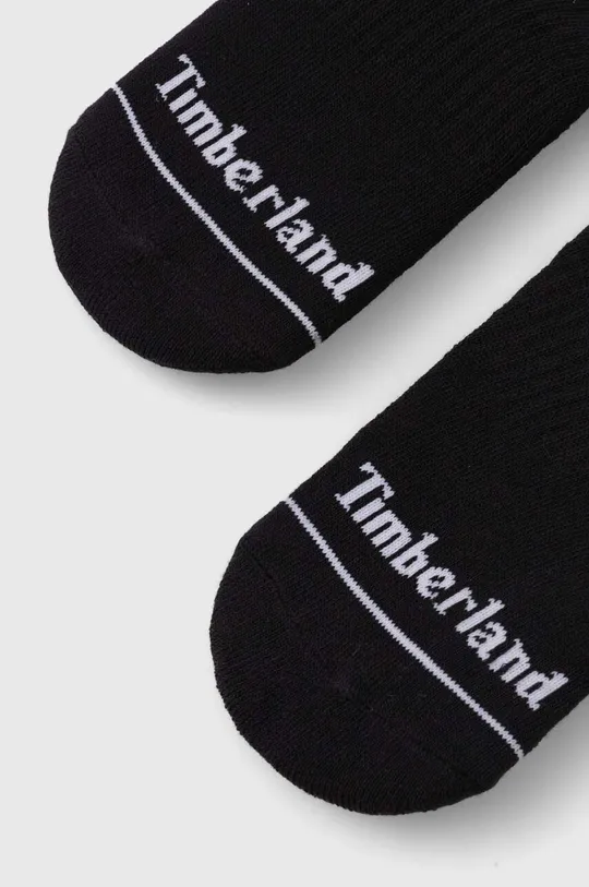 Čarape Timberland 3-pack crna