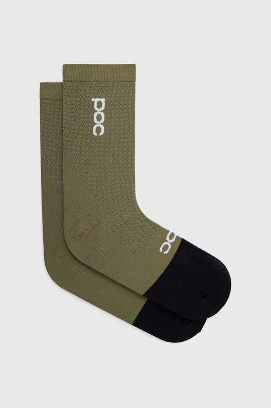 zöld POC zokni Flair Sock Mid Uniszex