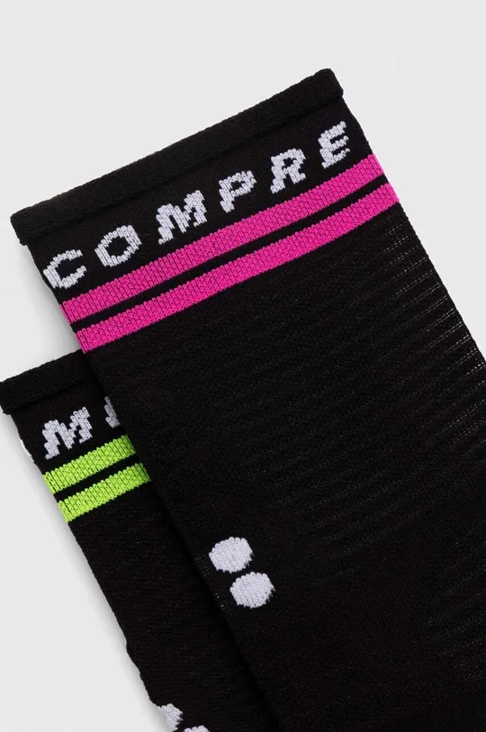 Κάλτσες Compressport Pro Marathon Socks V2.0 μαύρο