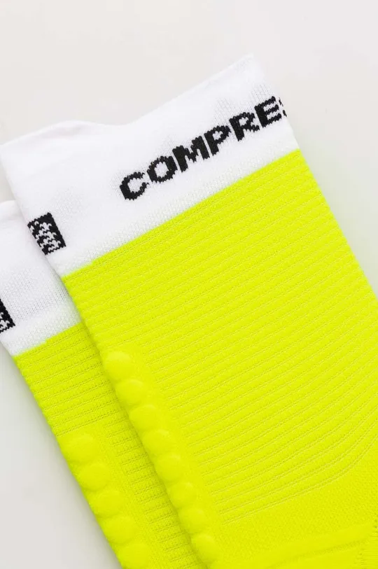 Ponožky Compressport Pro Racing Socks v4.0 Run High žltá