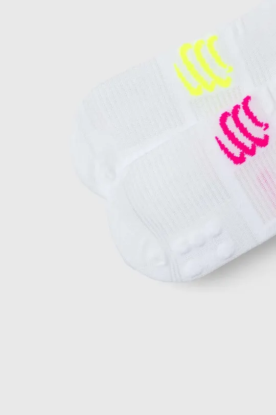 Κάλτσες Compressport Pro Racing Socks v4.0 Run Low λευκό