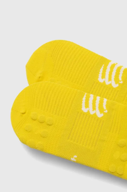 Κάλτσες Compressport Pro Racing Socks v4.0 Run Low κίτρινο