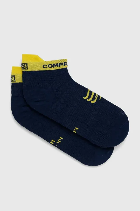 тёмно-синий Носки Compressport Pro Racing Socks v4.0 Run Low Unisex