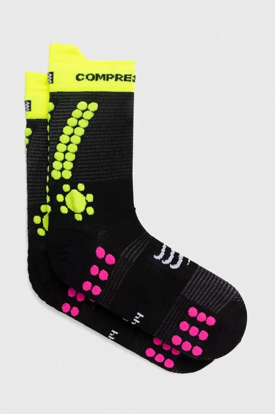 μαύρο Κάλτσες Compressport Pro Racing Socks v4.0 Trail Unisex
