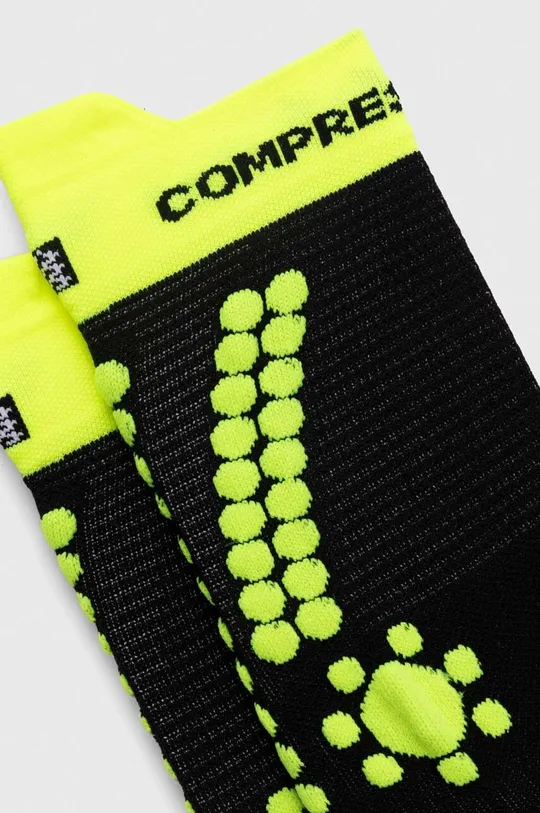 Κάλτσες Compressport Pro Racing Socks v4.0 Trail μαύρο