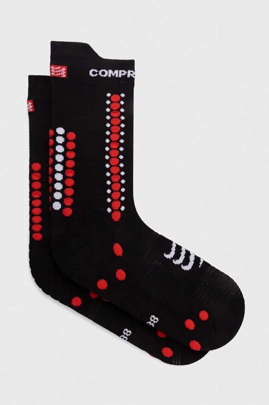 μαύρο Κάλτσες Compressport Pro Racing Socks v4.0 Bike Unisex