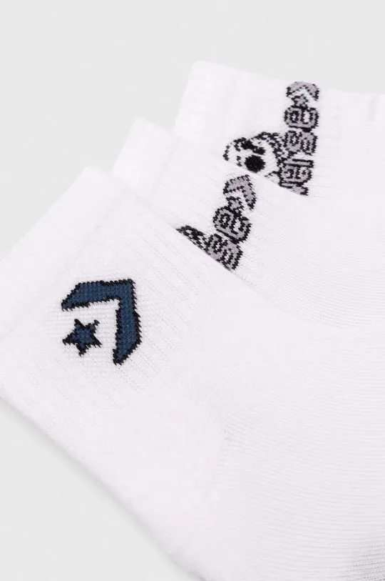 Čarape Converse 3-pack bijela