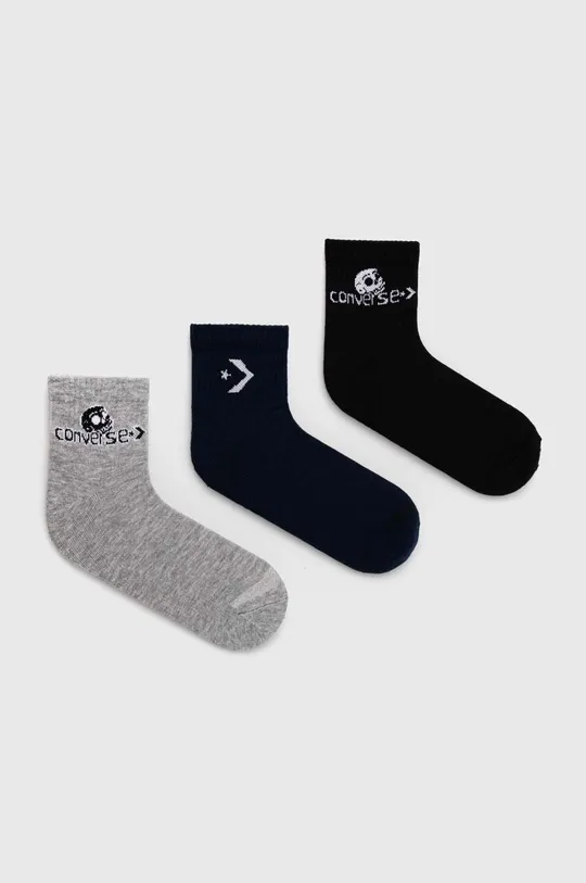 čierna Ponožky Converse 3-pak Unisex