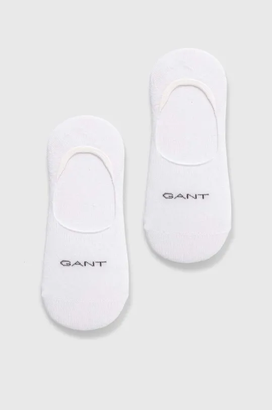 bianco Gant calzini pacco da 2 Unisex
