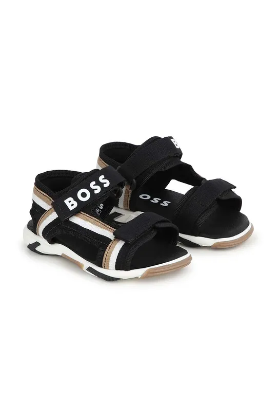 чорний Дитячі сандалі BOSS Для хлопчиків