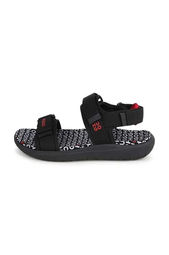 nero HUGO sandali per bambini