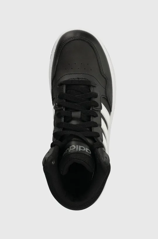 μαύρο Παιδικά αθλητικά παπούτσια adidas Originals HOOPS 3.0 MID K