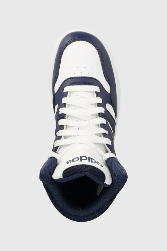 tmavomodrá Detské tenisky adidas Originals HOOPS 3.0 MID K