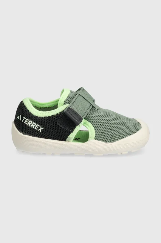 Детские ботинки adidas TERREX зелёный