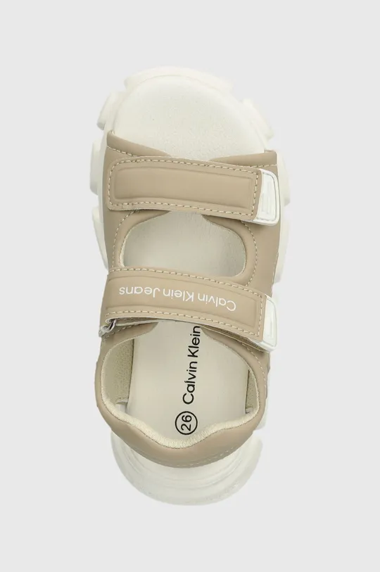 béžová Detské sandále Calvin Klein Jeans