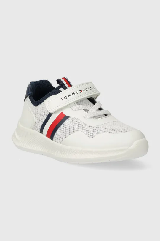 Παιδικά αθλητικά παπούτσια Tommy Hilfiger λευκό