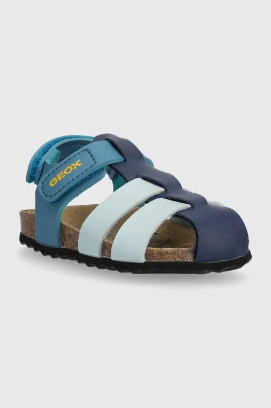 Detské sandále Geox SANDAL CHALKI modrá