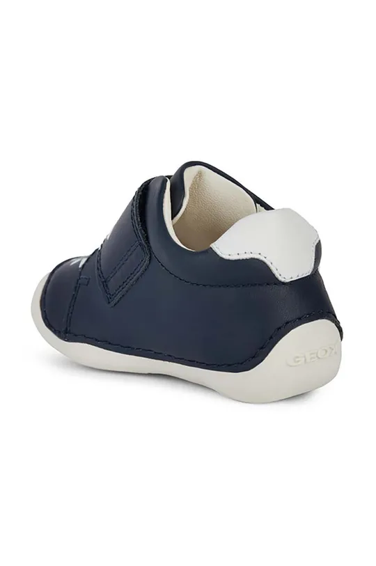 σκούρο μπλε Δερμάτινα παιδικά κλειστά παπούτσια Geox TUTIM