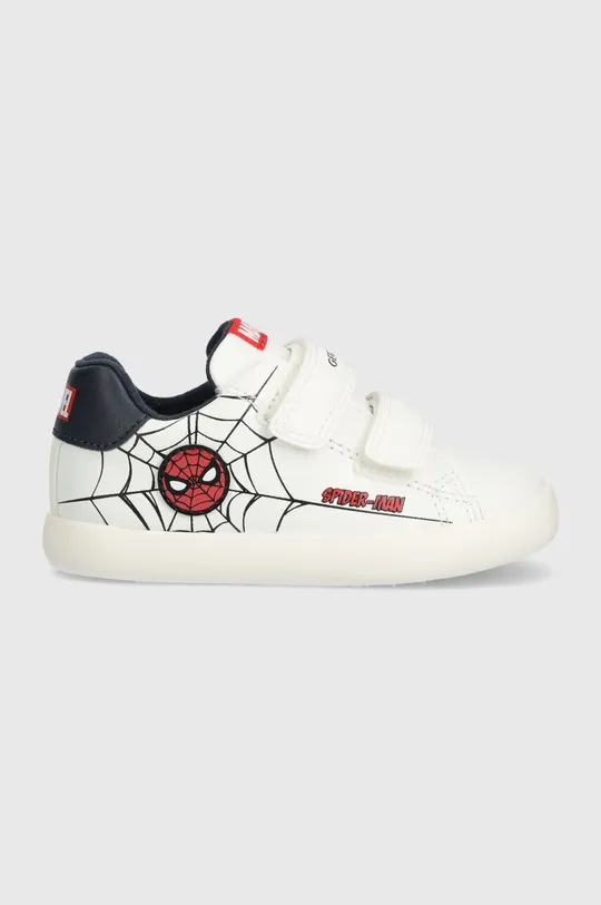 biały Geox sneakersy dziecięce x Marvel, Spider-Man Chłopięcy