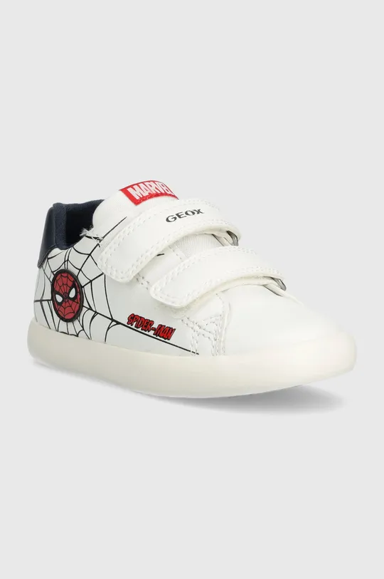 Geox gyerek sportcipő x Marvel, Spider-Man fehér