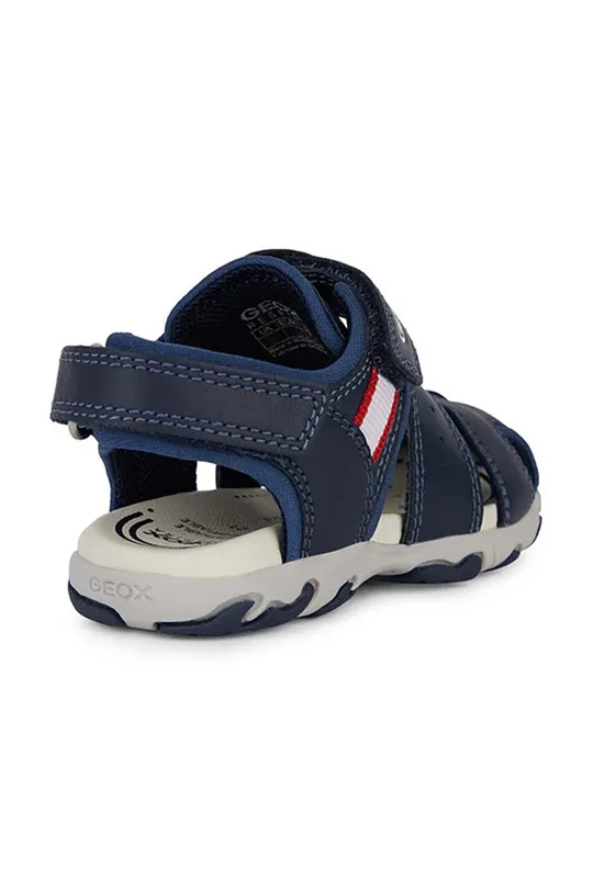Chlapec Detské sandále Geox SANDAL FLAFFEE B4559B.08515.20.23 tmavomodrá