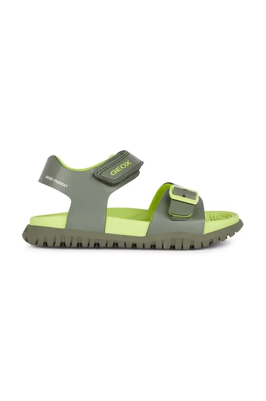 Detské sandále Geox SANDAL FUSBETTO zelená