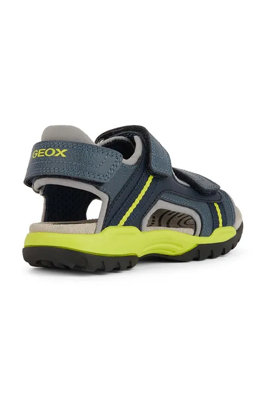 Detské sandále Geox BOREALIS Zvršok: Syntetická látka, Textil Vnútro: Textil, Prírodná koža Podrážka: Syntetická látka