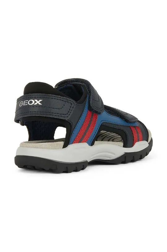 Detské sandále Geox BOREALIS Zvršok: Syntetická látka, Textil Vnútro: Textil, Prírodná koža Podrážka: Syntetická látka