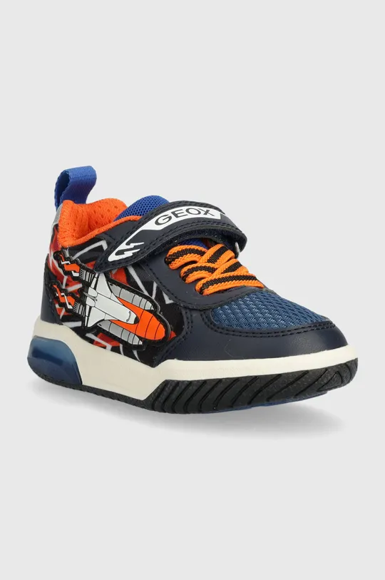 Παιδικά αθλητικά παπούτσια Geox INEK πορτοκαλί