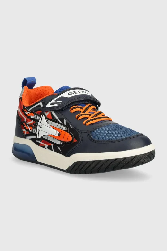 Παιδικά αθλητικά παπούτσια Geox INEK πορτοκαλί