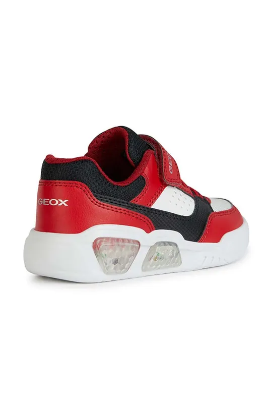 Geox sneakersy dziecięce ILLUMINUS Cholewka: Materiał syntetyczny, Materiał tekstylny, Wnętrze: Materiał tekstylny, Podeszwa: Materiał syntetyczny