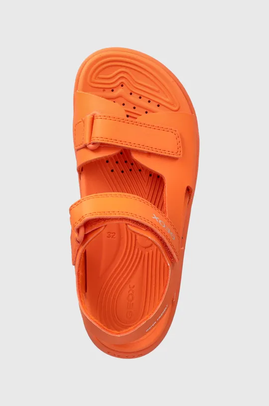 oranžová Detské sandále Geox SANDAL FUSBETTO