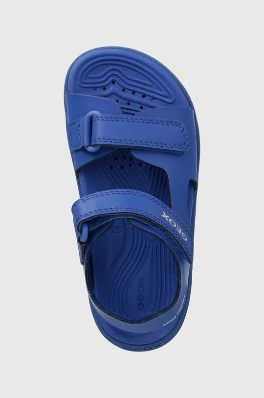 modrá Detské sandále Geox SANDAL FUSBETTO