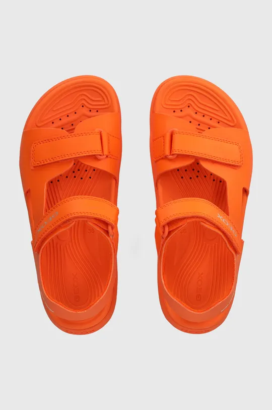 Дитячі сандалі Geox SANDAL FUSBETTO помаранчевий
