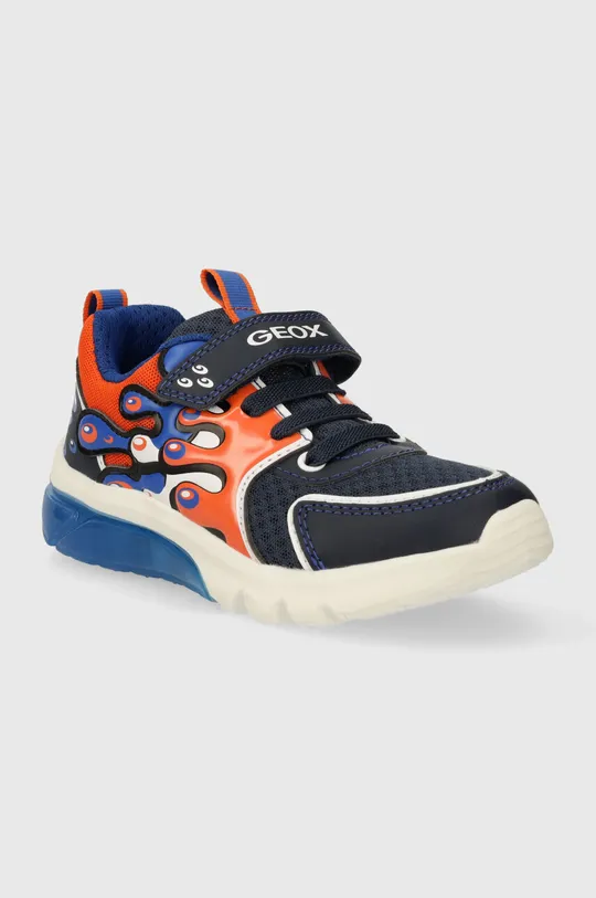 Παιδικά αθλητικά παπούτσια Geox CIBERDRON μπλε
