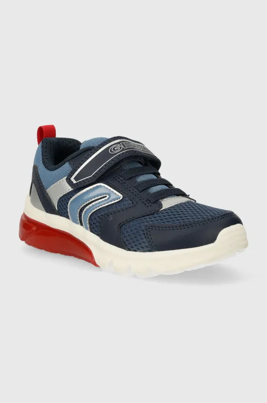 Παιδικά αθλητικά παπούτσια Geox CIBERDRON σκούρο μπλε