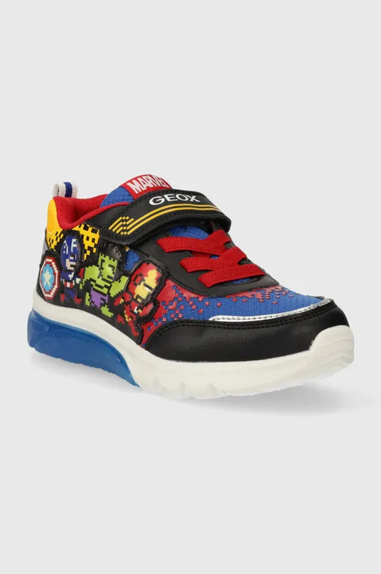 Παιδικά αθλητικά παπούτσια Geox CIBERDRON x Marvel πολύχρωμο