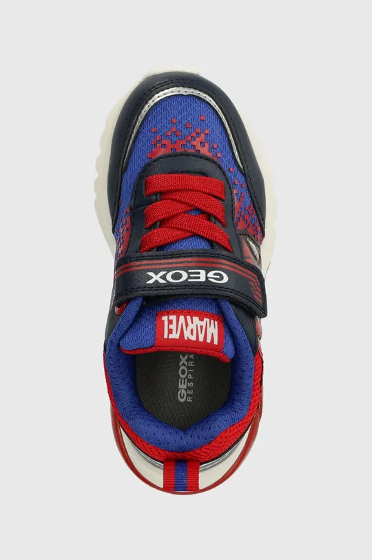 czerwony Geox sneakersy dziecięce CIBERDRON x Marvel