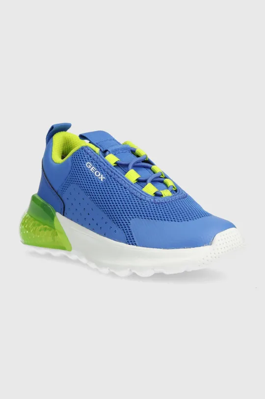 Παιδικά αθλητικά παπούτσια Geox ACTIVART ILLUMINUS μπλε