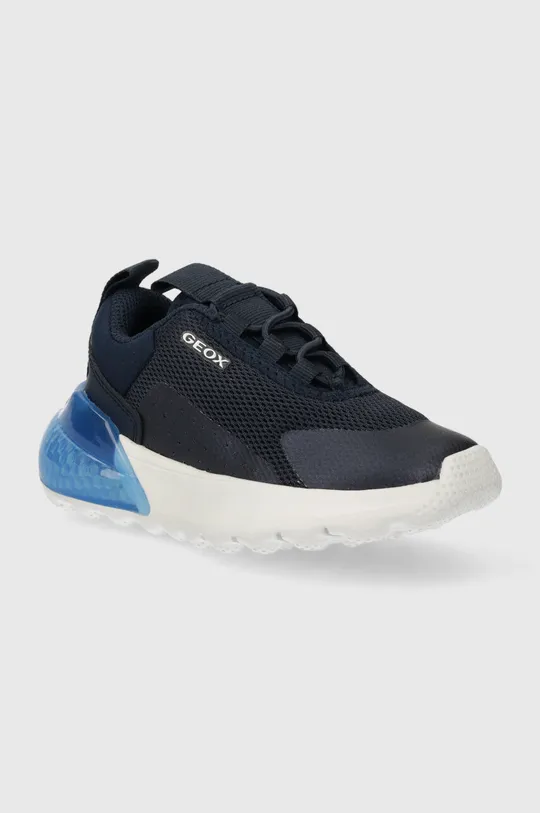 Παιδικά αθλητικά παπούτσια Geox ACTIVART ILLUMINUS σκούρο μπλε