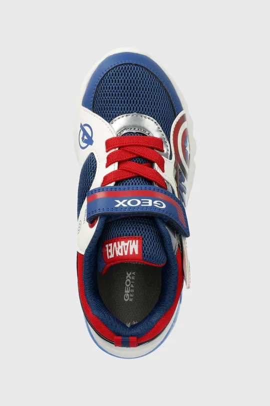 niebieski Geox sneakersy dziecięce CIBERDRON x Marvel