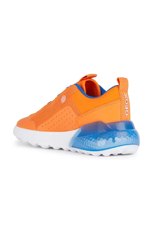 πορτοκαλί Παιδικά αθλητικά παπούτσια Geox ACTIVART ILLUMINUS