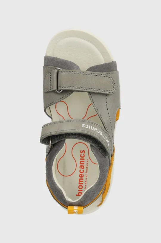 серый Детские кожаные сандалии Biomecanics