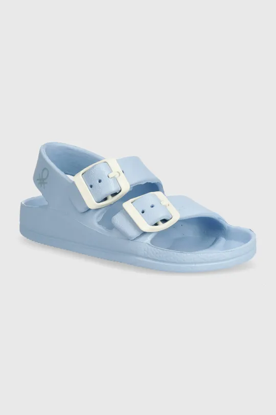 modrá Detské sandále United Colors of Benetton Chlapčenský