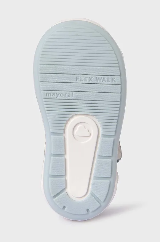 biela Detské kožené sandále Mayoral