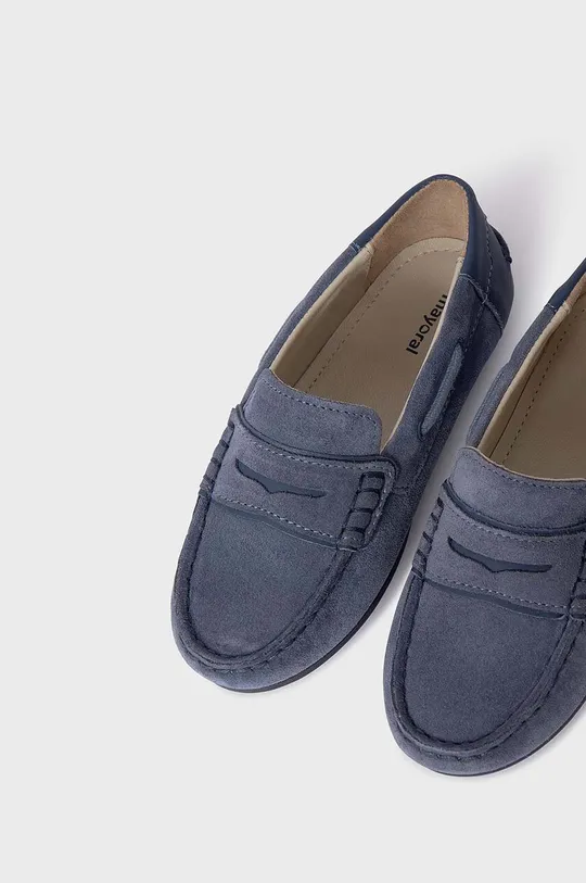 Mayoral mocassini in pelle bambino/a blu navy