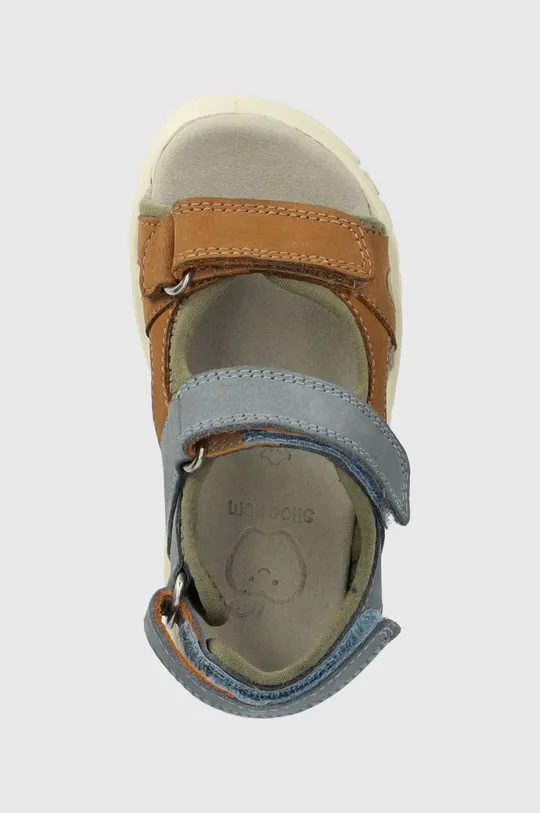 hnedá Detské nubukové sandále Shoo Pom ROLLY BOY SCRATCH