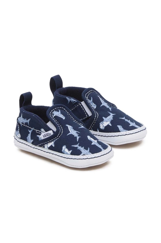 Обувь для новорождённых Vans Slip-On V Crib зелёный