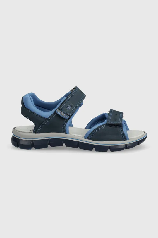 Дитячі сандалі з нубуку Primigi блакитний