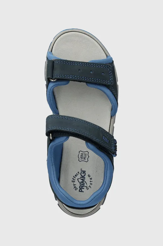 блакитний Дитячі сандалі з нубуку Primigi
